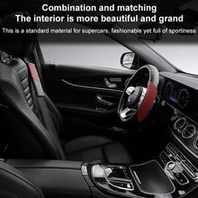Load image into Gallery viewer, Car Leather Carbon Fiber Stitching Seat Belt Shoulder Guard