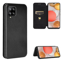 Load image into Gallery viewer, Carbon Fiber Texture Magnetic Horizontal Flip TPU + PC + PU Leather Case with Card Slot