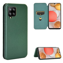 Load image into Gallery viewer, Carbon Fiber Texture Magnetic Horizontal Flip TPU + PC + PU Leather Case with Card Slot