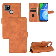 Load image into Gallery viewer, Solid Color Skin Feel Magnetic Buckle Horizontal Flip Calf Texture PU Leather Case with Holder &amp; Card Slots &amp; Wallet