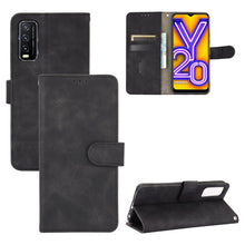 Load image into Gallery viewer, Solid Color Skin Feel Magnetic Buckle Horizontal Flip Calf Texture PU Leather Case with Holder &amp; Card Slots &amp; Wallet