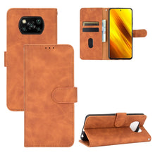 Load image into Gallery viewer, Solid Color Skin Feel Magnetic Buckle Horizontal Flip Calf Texture PU Leather Case with Holder &amp; Card Slots &amp; Wallet