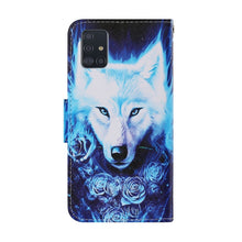 Load image into Gallery viewer, Coloured Drawing Pattern Horizontal Flip PU Leather Case with Holder &amp; Card Slots &amp; Wallet &amp; Lanyard, For Samsung Galaxy A71