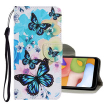 Load image into Gallery viewer, Coloured Drawing Pattern Horizontal Flip PU Leather Case with Holder &amp; Card Slots &amp; Wallet &amp; Lanyard, For Samsung Galaxy A71