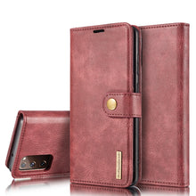 Load image into Gallery viewer, DG.MING Crazy Horse Texture Flip Detachable Magnetic Leather Case with Holder &amp; Card Slots &amp; Wallet