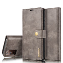Load image into Gallery viewer, DG.MING Crazy Horse Texture Flip Detachable Magnetic Leather Case with Holder &amp; Card Slots &amp; Wallet