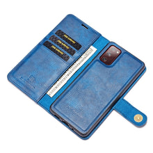 Load image into Gallery viewer, DG.MING Crazy Horse Texture Flip Detachable Magnetic Leather Case with Holder &amp; Card Slots &amp; Wallet