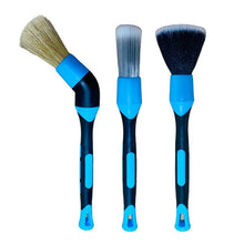 Load image into Gallery viewer, 3pcs / Set Car Soft Bristle Cleaning Brush, with Elbow