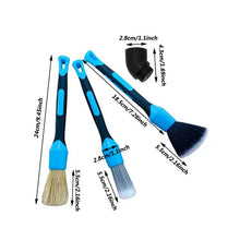 Load image into Gallery viewer, 3pcs / Set Car Soft Bristle Cleaning Brush, with Elbow