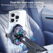 Load image into Gallery viewer, H5 17mm Universal Ball RGB Semiconductor Heat Dissipation Car Phone Holder Base, H5