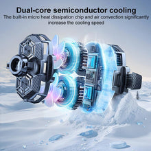 Load image into Gallery viewer, H5 17mm Universal Ball RGB Semiconductor Heat Dissipation Car Phone Holder Base, H5