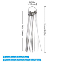 Load image into Gallery viewer, 10 Set Welding High Density Stainless Steel Through Needle