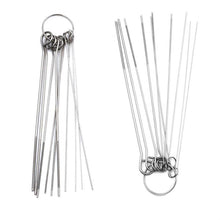 Load image into Gallery viewer, 10 Set Welding High Density Stainless Steel Through Needle