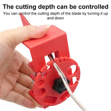 Load image into Gallery viewer, Adjustable Handheld Quick Rubber Wire Stripper