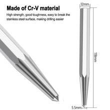 Load image into Gallery viewer, Octagonal Center Punch Locator Punch Positioning Tools