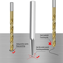 Load image into Gallery viewer, Octagonal Center Punch Locator Punch Positioning Tools