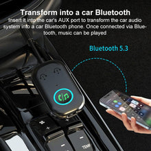Load image into Gallery viewer, BR08T 2 in 1 Car Bluetooth AUX Receiver Transmitter Bluetooth Audio Adapter, BR08T