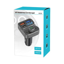 Load image into Gallery viewer, BC95 Car Bluetooth Hands-free Calling PD36W Fast Charging Car Voltage Monitoring, BC95