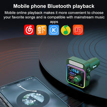 Load image into Gallery viewer, BC91 Car Bluetooth Hands-free Calling PD36W Fast Charging with Atmosphere Light, BC91