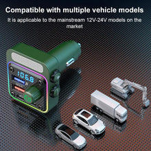 Load image into Gallery viewer, BC91 Car Bluetooth Hands-free Calling PD36W Fast Charging with Atmosphere Light, BC91