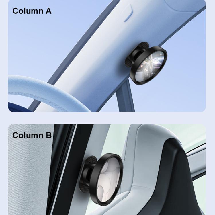 Car Rear Seat Blind Spot Wide-angle Auxiliary Mirror