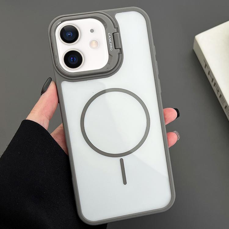 PC Lens Holder MagSafe Magnetic Phone Case, For iPhone 11 Pro Max, For iPhone 11