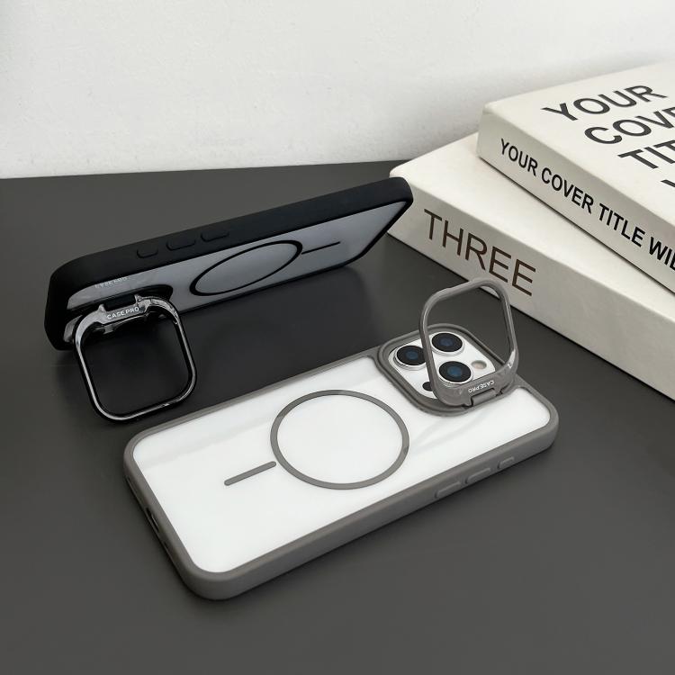 PC Lens Holder MagSafe Magnetic Phone Case, For iPhone 11 Pro Max, For iPhone 11