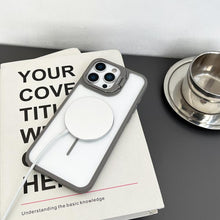 Load image into Gallery viewer, PC Lens Holder MagSafe Magnetic Phone Case, For iPhone 11 Pro Max, For iPhone 11