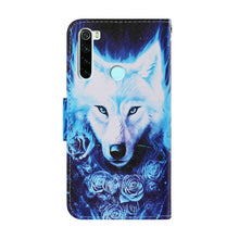 Load image into Gallery viewer, Coloured Drawing Pattern Horizontal Flip PU Leather Case with Holder &amp; Card Slots &amp; Wallet &amp; Lanyard, For Xiaomi Redmi Note 8, For Xiaomi Redmi Note 8 Pro, For Xiaomi Redmi Note 8T, For Xiaomi Redmi Note 9
