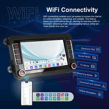 Load image into Gallery viewer, For Volkswagen Android 15 9 inch Screen Car Player Car Central Control Navigation, Standard, Standard+AHD+Microphone