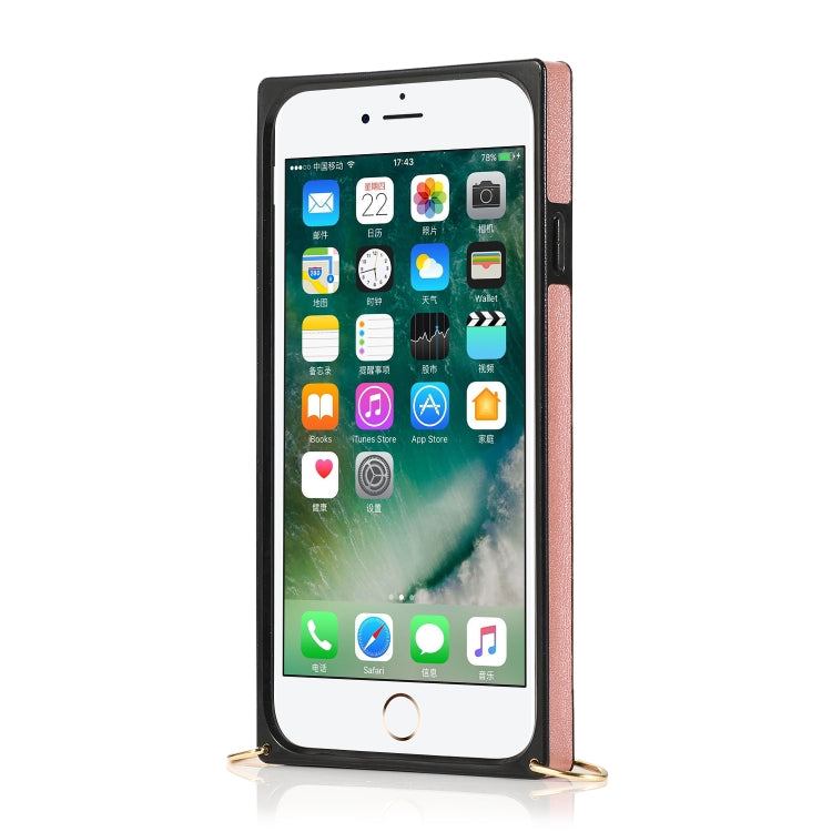 Wrist Strap PU+TPU Shockproof Protective Case with Crossbody Lanyard & Holder & Card Slot, For iPhone 6, For iPhone 7 / 8 / SE 2020, For iPhone 6 Plus, For iPhone 8 Plus / 7 Plus, For iPhone XS / X, For iPhone XR, For iPhone XS Max, For iPhone 11      ...