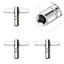 Load image into Gallery viewer, CT-826 T-shaped Square Hole Drum Key Universal Adjustment Wrench Tool for Drum Set, CT-826