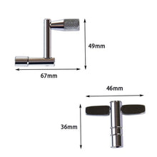 Load image into Gallery viewer, CT-826 T-shaped Square Hole Drum Key Universal Adjustment Wrench Tool for Drum Set, CT-826