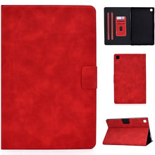 Load image into Gallery viewer, Cowhide Texture Horizontal Flip Leather Case with Holder &amp; Card Slots &amp; Sleep / Wake-up