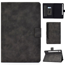 Load image into Gallery viewer, Cowhide Texture Horizontal Flip Leather Case with Holder &amp; Card Slots &amp; Sleep / Wake-up
