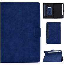 Load image into Gallery viewer, Cowhide Texture Horizontal Flip Leather Case with Holder &amp; Card Slots &amp; Sleep / Wake-up