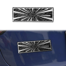 Load image into Gallery viewer, Car Tail Carbon Fiber Decorative Sticker, A, B
