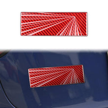 Load image into Gallery viewer, Car Tail Carbon Fiber Decorative Sticker, A, B