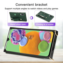 Load image into Gallery viewer, Wrist Strap PU+TPU Shockproof Protective Case with Crossbody Lanyard &amp; Holder &amp; Card Slot, For Samsung Galaxy A90 5G, For Samsung Galaxy Note9, For Samsung Galaxy Note 10, For Samsung Galaxy Note 10 Pro, For Samsung Galaxy S9, For Samsung Galaxy S9 Plu...