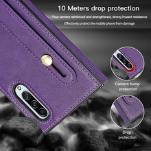 Load image into Gallery viewer, Wrist Strap PU+TPU Shockproof Protective Case with Crossbody Lanyard &amp; Holder &amp; Card Slot, For Samsung Galaxy A90 5G, For Samsung Galaxy Note9, For Samsung Galaxy Note 10, For Samsung Galaxy Note 10 Pro, For Samsung Galaxy S9, For Samsung Galaxy S9 Plu...