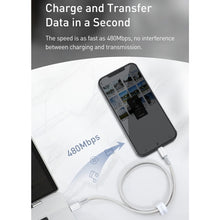 Load image into Gallery viewer, Baseus 20W Type-C / USB-C to 8 Pin PD High-density Braided Fast Charging Data Cable, Length: 2m, Length: 2m