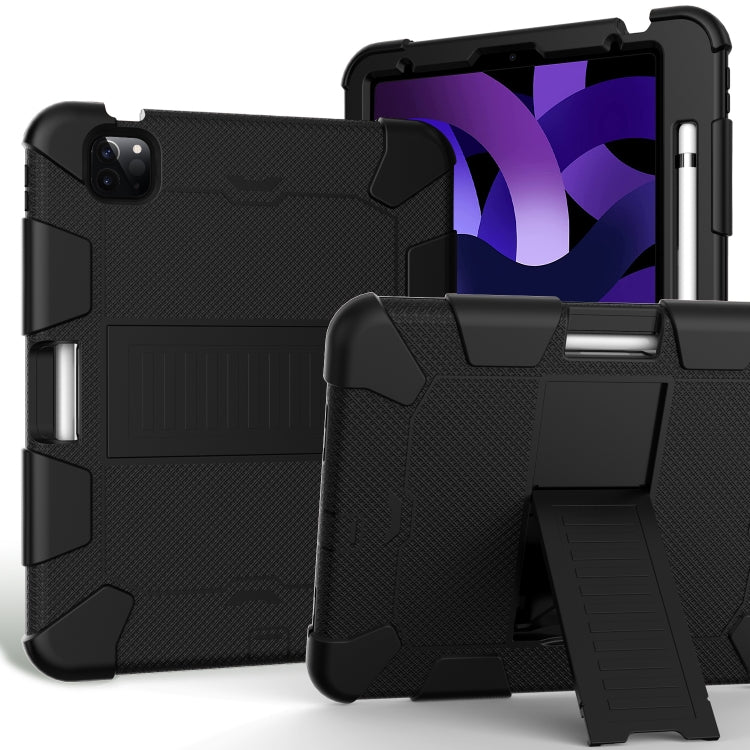 Shockproof Two-Color Silicone Protective Case with Holder