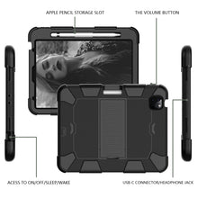 Load image into Gallery viewer, Shockproof Two-Color Silicone Protective Case with Holder