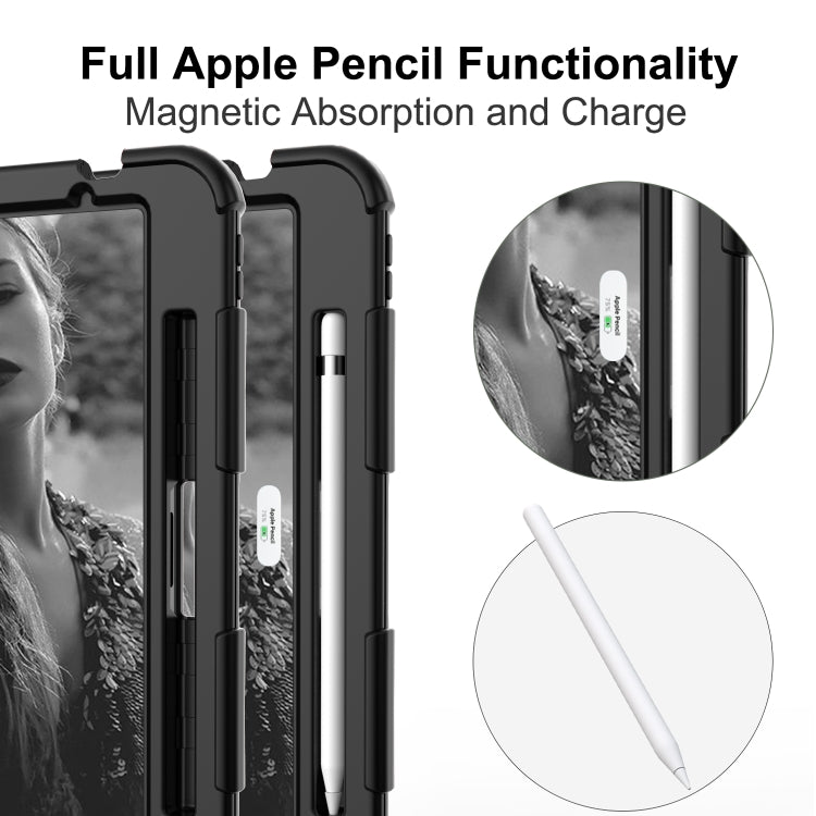 Shockproof Two-Color Silicone Protective Case with Holder