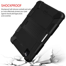 Load image into Gallery viewer, Shockproof Two-Color Silicone Protective Case with Holder