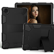Load image into Gallery viewer, Shockproof Two-Color Silicone Protective Case with Holder