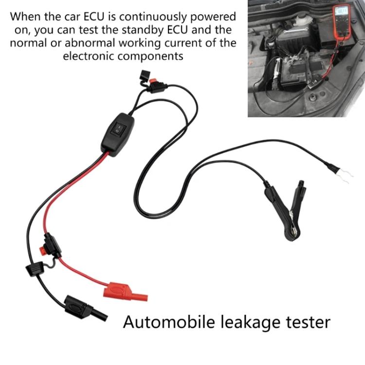 Car Leakage Tester Parasitic Current Tester Automobile Electrical System Diagnostic Tool, ZK-119