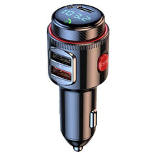 Load image into Gallery viewer, T23 Car FM Transmitter Bluetooth Player Fast Charging, T23