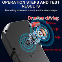 Load image into Gallery viewer, Home Digital Display Blow-type Alcohol Tester Alcohol Detector, 1101