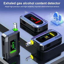 Load image into Gallery viewer, D2000 HD IPS Screen Portable Blow-Type High-Precision Alcohol Content Tester, D2000